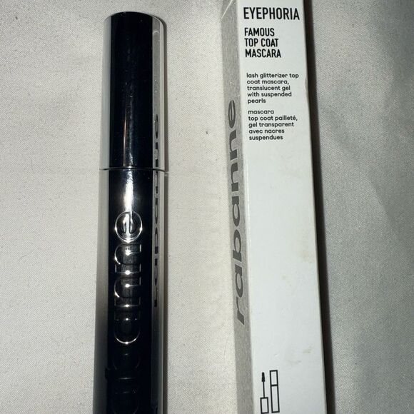NWT- Rabanne Famous Top Coat Mascara – Glitter Effect | Vegan - Picture 6 of 6